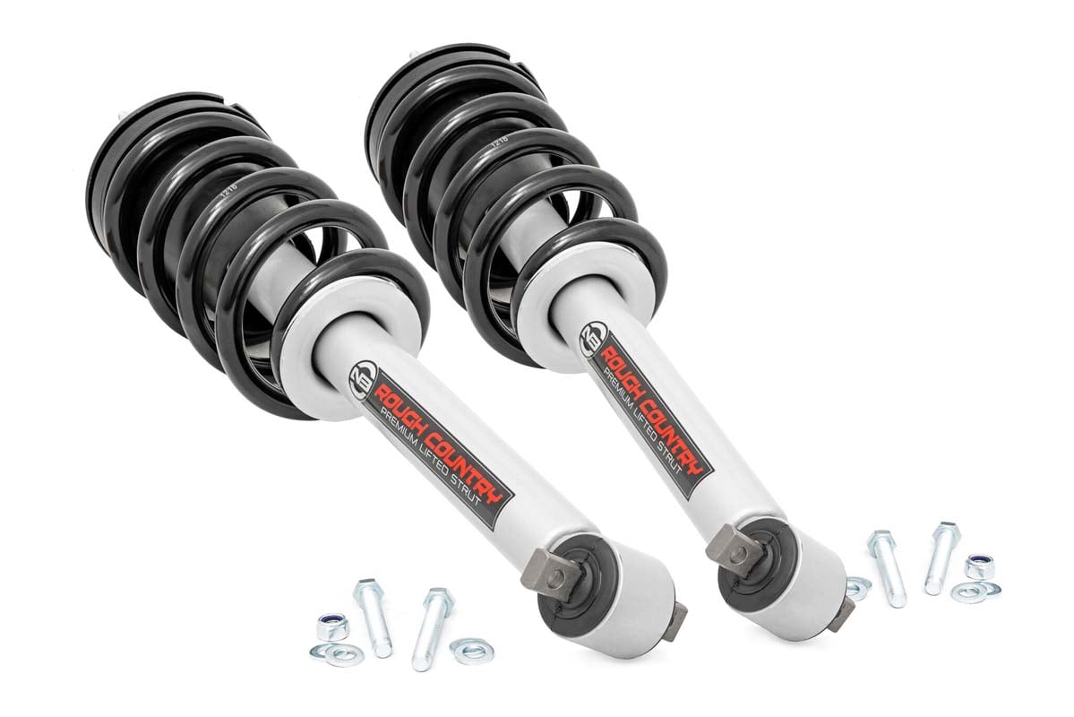 Chevrolet Silverado 1500 Suspension Lift Kit - Front - Rough Country - N3 Performance Lifted Struts - '19-'24